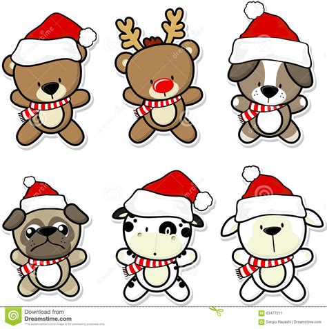 Christmas Animals Clipart Free Download On Clipartmag