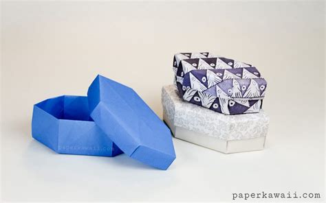 Origami Long Gem T Box Tutorial Paper Kawaii