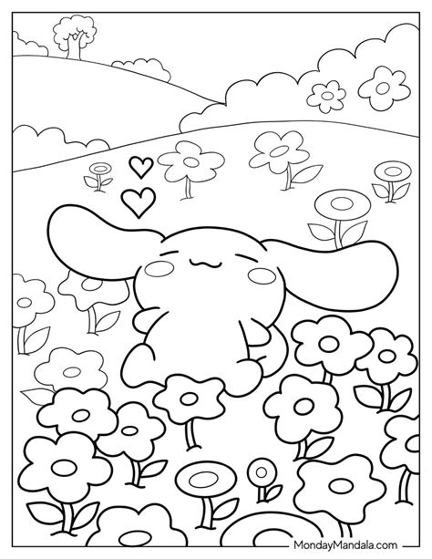 Cinnamoroll Coloring Pages Free Pdf Printables In Coloring 6090 The