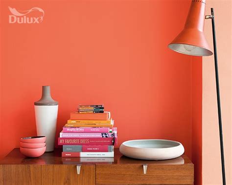 Orange From Dulux Room Colors Vintage Bedroom Decor