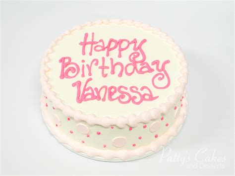 Posted in birthdaytagged birthday cake designs for adults, birthday cake ideas for adults, cool birthday. Photo of a simple pink round birthday cake - Patty's Cakes and Desserts