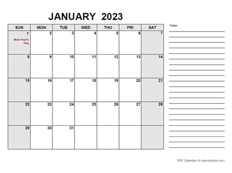 Canada Calendar For 2023 Get Latest News Update Free Printable With