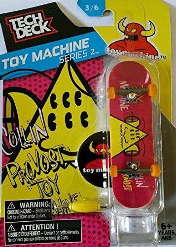 New Rare Tech Deck Toy Machine Fingerboards Skateboards Collin Provost
