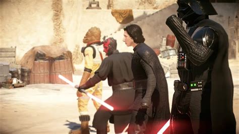 Battlefront 2 Heroes Vs Villains Vader Yoda Kylo Ren Han