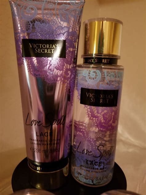 Brand New Discontinued Scent Htf Love Spell Lace Price Firm Bath And Body Works Perfume Body