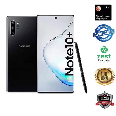 Samsung Galaxy Note 10 Plus 5g 12gb256gb Sm N971 Snapdragon 855