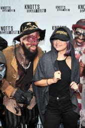 Selena Gomez At Knott S Scary Farm In Buena Park October CelebMafia