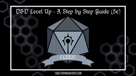 D D Cleric Level Up A Step By Step Guide E Tgw