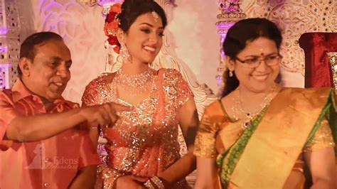 B Ravi Pillais Daughter Arathi Adithya Wedding Mehndi Night At