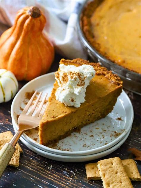 Easy Pumpkin Pie With Graham Cracker Crust Suburban Simplicity