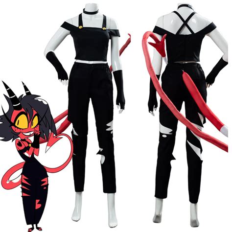 Hazbin Hotel Millie Helluva Boss Outfit Halloween Carnival Suit Outfits