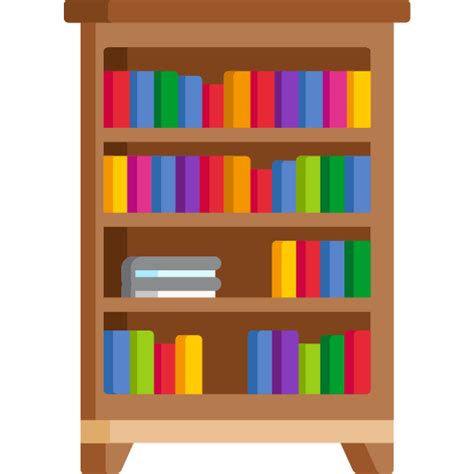 Bookshelf Bookcase Png Transparent Image Download Size 512x512px