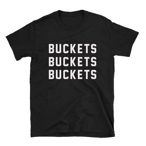 Bucket Buckets Buckets T Shirt Shirts Cotton Processing Mens Tops