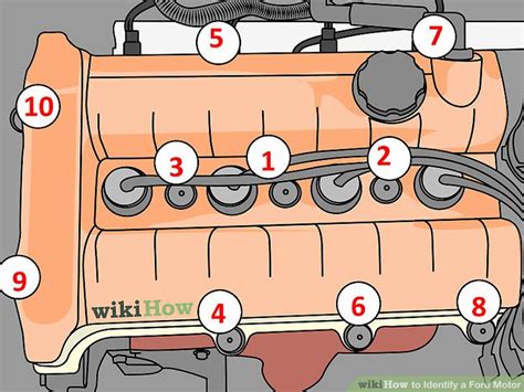 How To Identify A Ford Motor 11 Steps With Pictures Wikihow