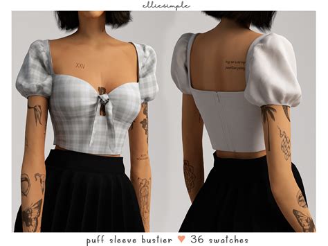 Elliesimple Sims 4 Dresses Sims 4 Mods Clothes Sims 4