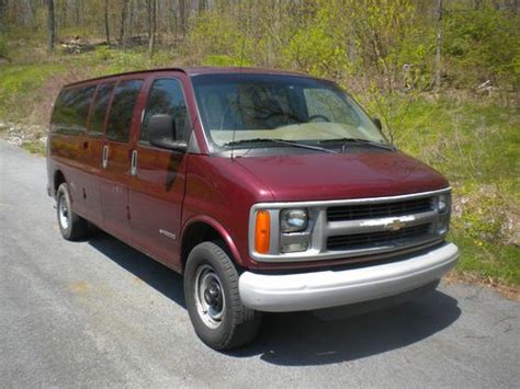 Find Used 2001 Chevy Express 3500 15 Passenger Van In Denver