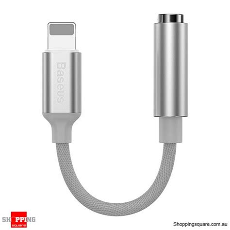 Works with all devices that have a lightning connector and support ios 10 or later, including ipod touch, ipad, and iphone. Baseus Aux Audio Lightning to 3.5mm Adapter Jack Earphone ...