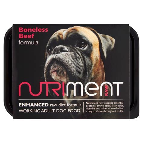 We did not find results for: Nutriment Beef Formula Raw Dog Food 500g from Ocado