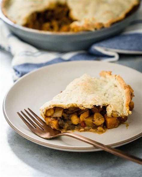 This size allows ample room to line the pie plate, with enough overhang to form a generous border. Best Vegan Pot Pie (with Easy Homemade Crust) - A Couple Cooks