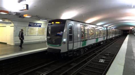 Paris Metro Mf 01 Stif à Porte De Pantin Youtube