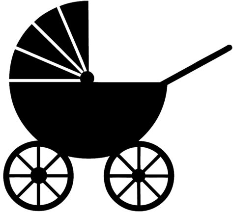 Beevault Decals Baby Carriage In