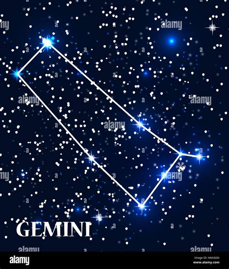 Symbol Gemini Zodiac Sign Vector Illustration Stock Vector Image And Art