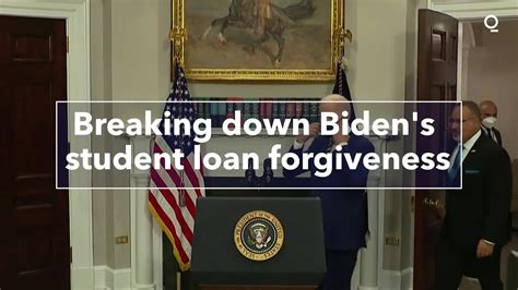 Watch Breaking Down Bidens Student Loan Forgiveness Bloomberg