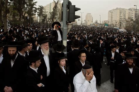 Ultra Orthodox Jews Protest Israeli Military Draft Bill In Jerusalem Time