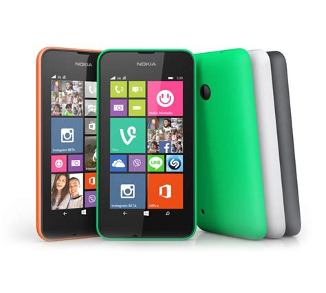 Microsoft Brings Nokia Lumia 530 Lumia 530 Dual Sim Budget Smartphones