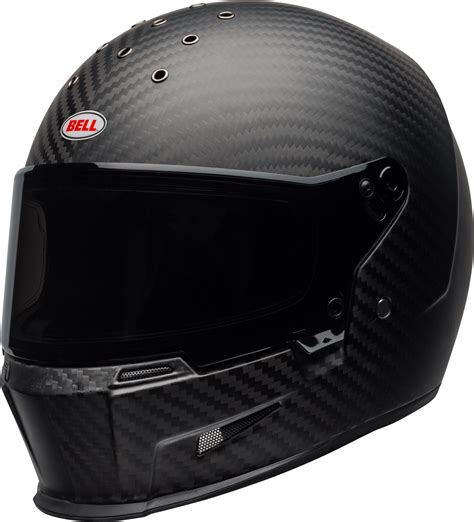 Bell Eliminator Carbon Culture Helmet Matte Black Front Left The V