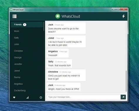 Through this complement it is possible to use all features of whatsapp as if you were using it from a smartphone. WhatsApp on PC with WhatsCloud