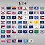 All Flags Of States Of The United States Stock Illustration - Download ...