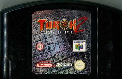 Turok Seeds Of Evil Cover Or Packaging Material Mobygames