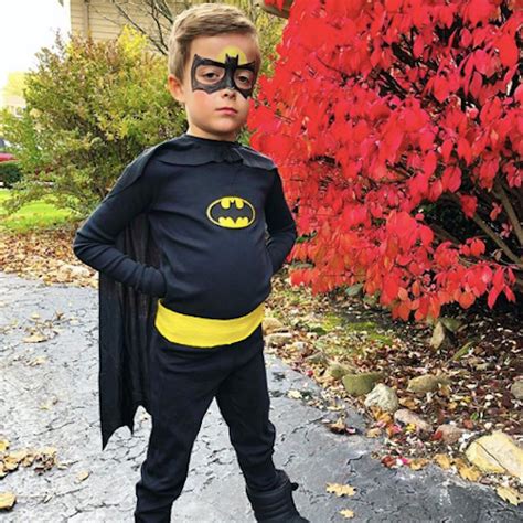 Easy Diy Kids Batman Costume