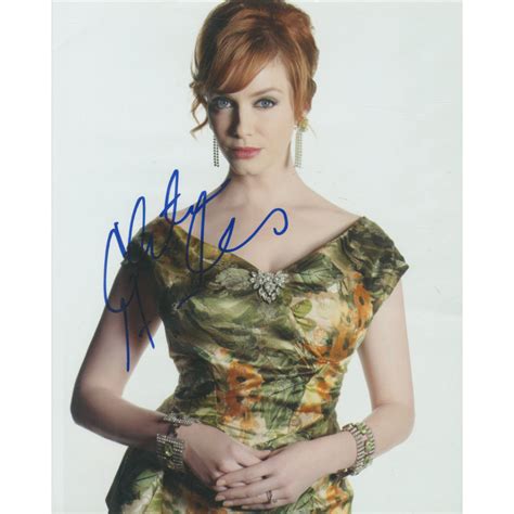 Christina Hendricks Autograph