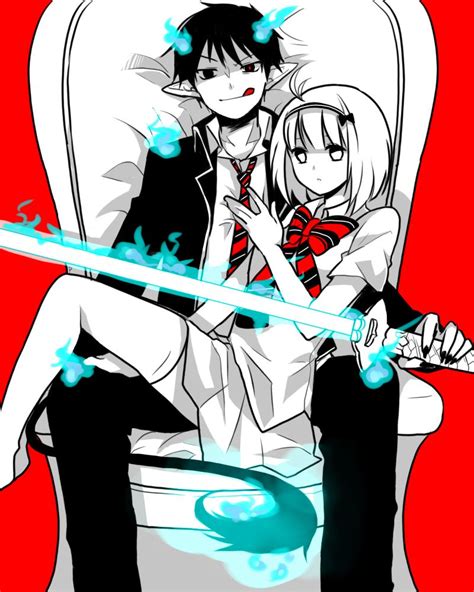 Rin X Shiemi Blue Exorcist Anime Blue Exorcist Rin Rin And Shiemi