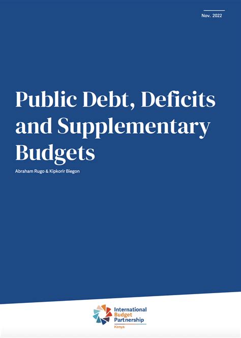 Public Debt Deficits And Supplementary Budgets