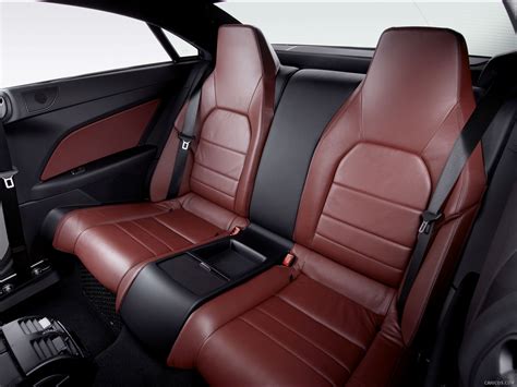 2010 Mercedes Benz E Class Coupe Interior Rear Seats View Photo
