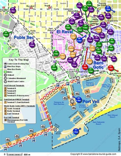 20 Best Images About Barcelona Map On Pinterest