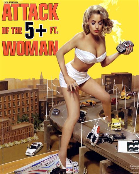 trish stratus poster attack of the 50th woman flying balloons flickr