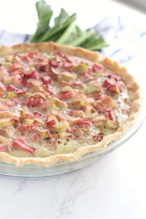 Old Fashioned Rhubarb Pie Chocolate With Grace