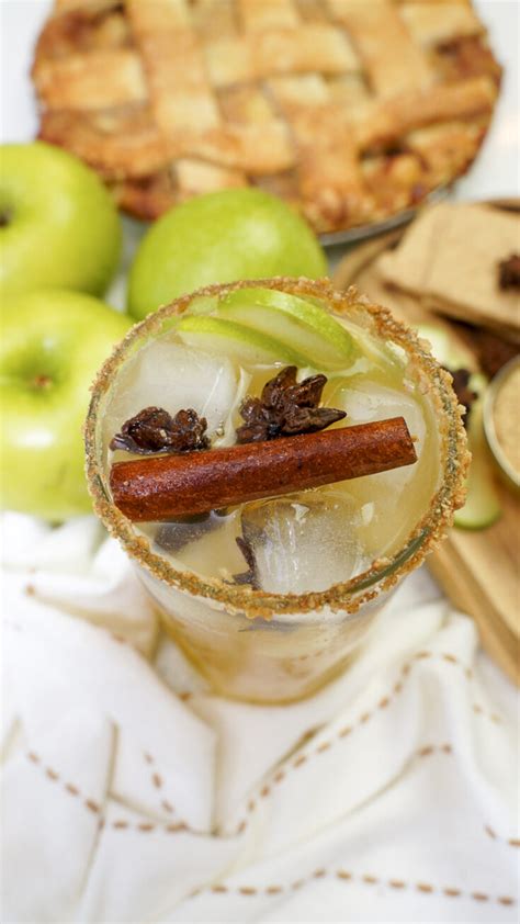 Apple Pie Drink Recipe With Vodka Couple In The Kitchen