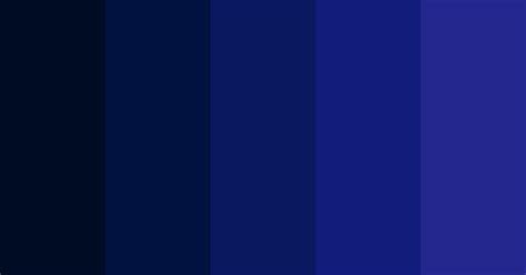 dark blue shades color scheme blue