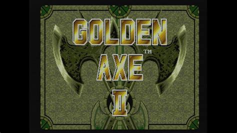 Golden Axe 2 Megadrive Review Youtube