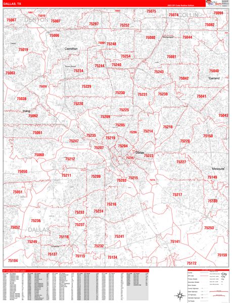 Maps Of Dallas Texas