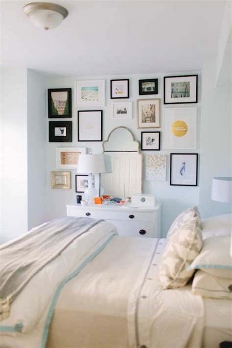white  blue bedding contemporary bedroom farrow