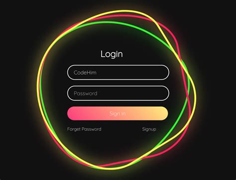 Animated Login Form Using Html And Css3 — Codehim