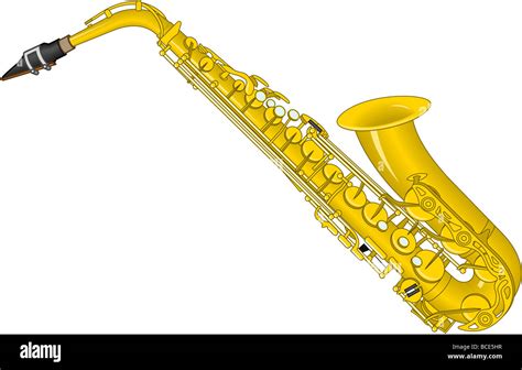 saxophone illustration fotografías e imágenes de alta resolución alamy