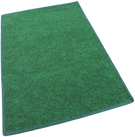 Green Indoor Outdoor Olefin Carpet Area Rug