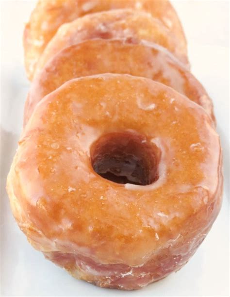 The Best And Easiest Glazed Donuts Sprinkle Some Sugar Biscuit